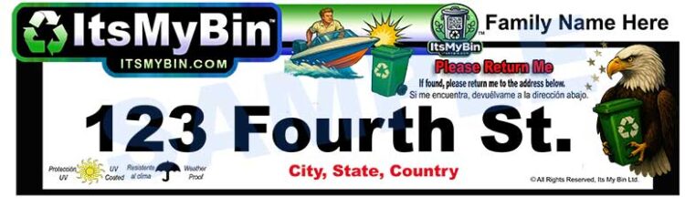 Sport Boat Address Labels