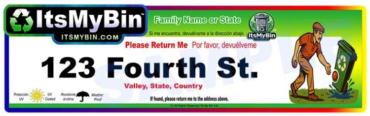 Bocce Sport Address Labels