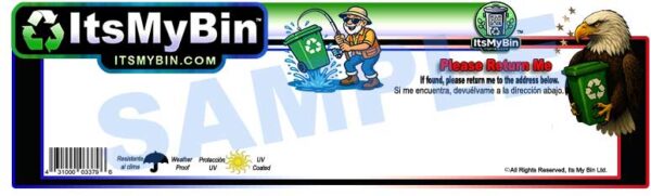 Fishing Sport Labels Blank USA