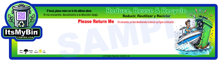 Sport Boat Label Blank