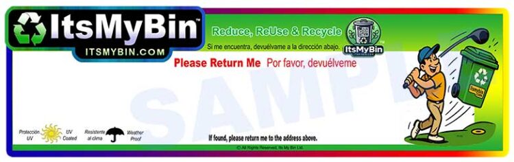 Sport Golf Labels Blank