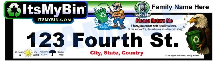 Fishing Sport Address Labels